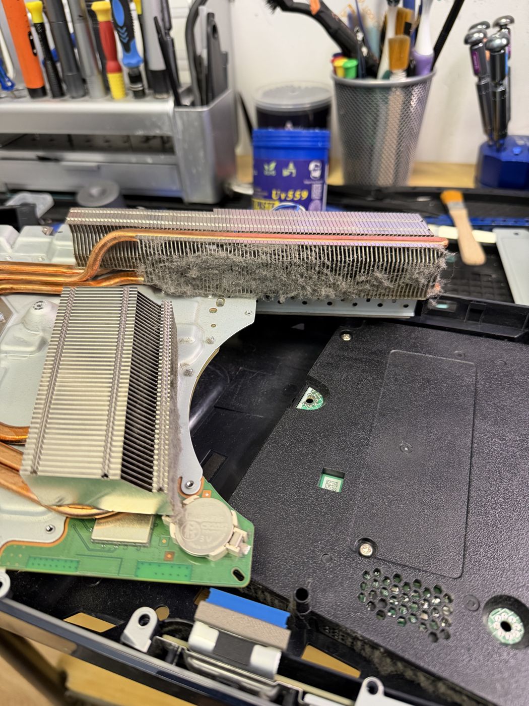 Computer dust cleaning and overheating repair in Chicago at 2A Electronics